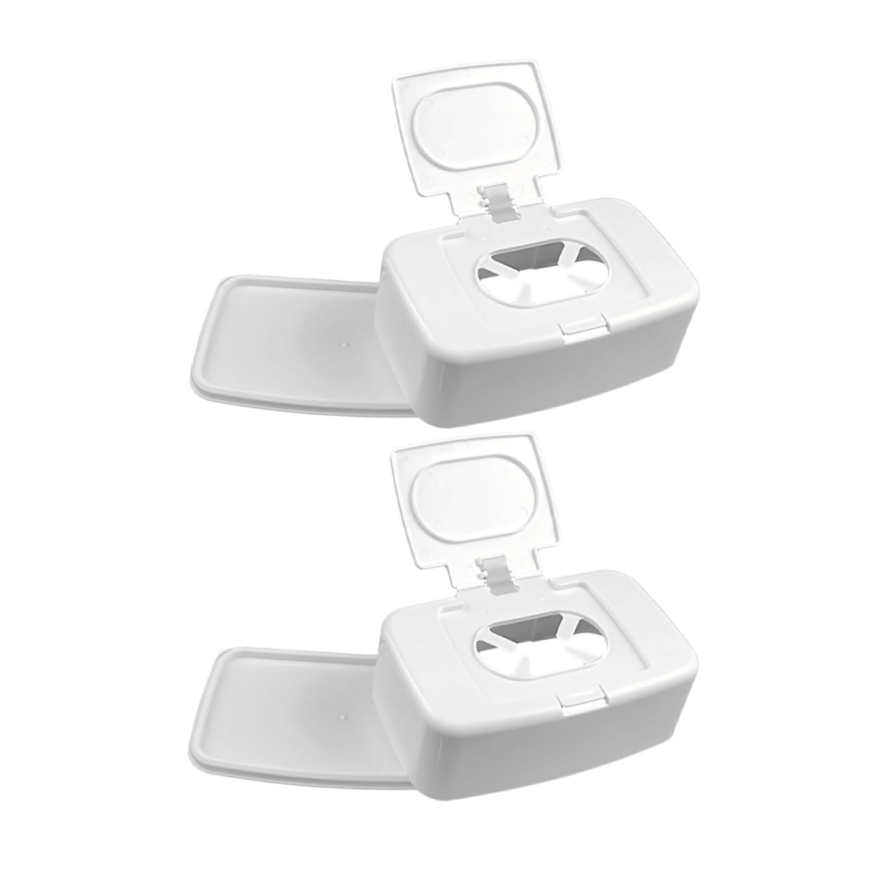 PRETYZOOM 8 STK Aufbewahrungsbox für Feuchttücher aufbewahrungsboxen kinderzimmer schreintischorganizer schmücken Babytücher Spender für Feuchttücher Tücher Container Reisen Mit Deckel pp