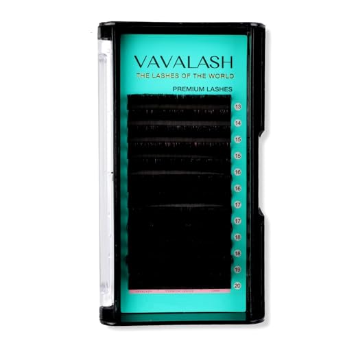 Eyelash Extensions 0.03 DD Curl 13-20mm Lash Extensions Supplies Individual Lashes Premium Silk Volume & Classic Lash Soft Matte Dark Professional Eyelashes Extension (0.03-DD-13-20 Mixed)