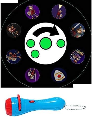 Brave Knights – Fun Plush Toy, Soothes & Comforts, Projecting Flashlight/Nightlight (Blue) 8-Images, Storybook, Sleep Aid for Children (Reduces Fear & Anxiety), Make Bedtime Fun Time!