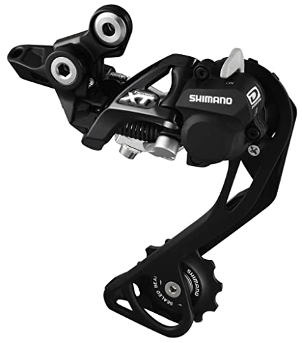Shimano Deore XT RDM786SGSL - Cambio 10 Velocidades Shadow Plus Sgs Direct, Color Negro