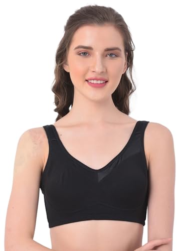 Image of Clovia Women's Cotton Non-Padded Non-Wired Full Figure Bra