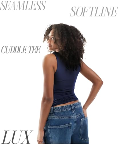 Image of SIGHTBOMB Feather Touch Square Neck Back Cover Seamless Cuddle TEE Active WEAR /Casual WEAR Tank TOP for Women