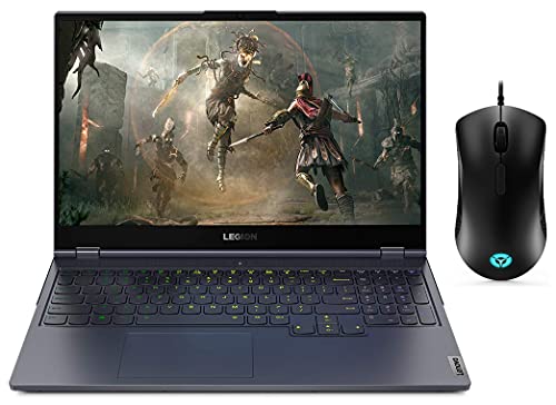 Image of Lenovo Legion 7 i7 10th Gen 15.6 inch FHD Gaming Laptop (16GB /1TB SSD /W10 /MSO /144Hz /RTX 2070 /Slate Grey /2.25Kg), 81YU0029IN + Legion M300 RGB Gaming Mouse (8 Button, 8000DPI, 16.8M Custom RGB)