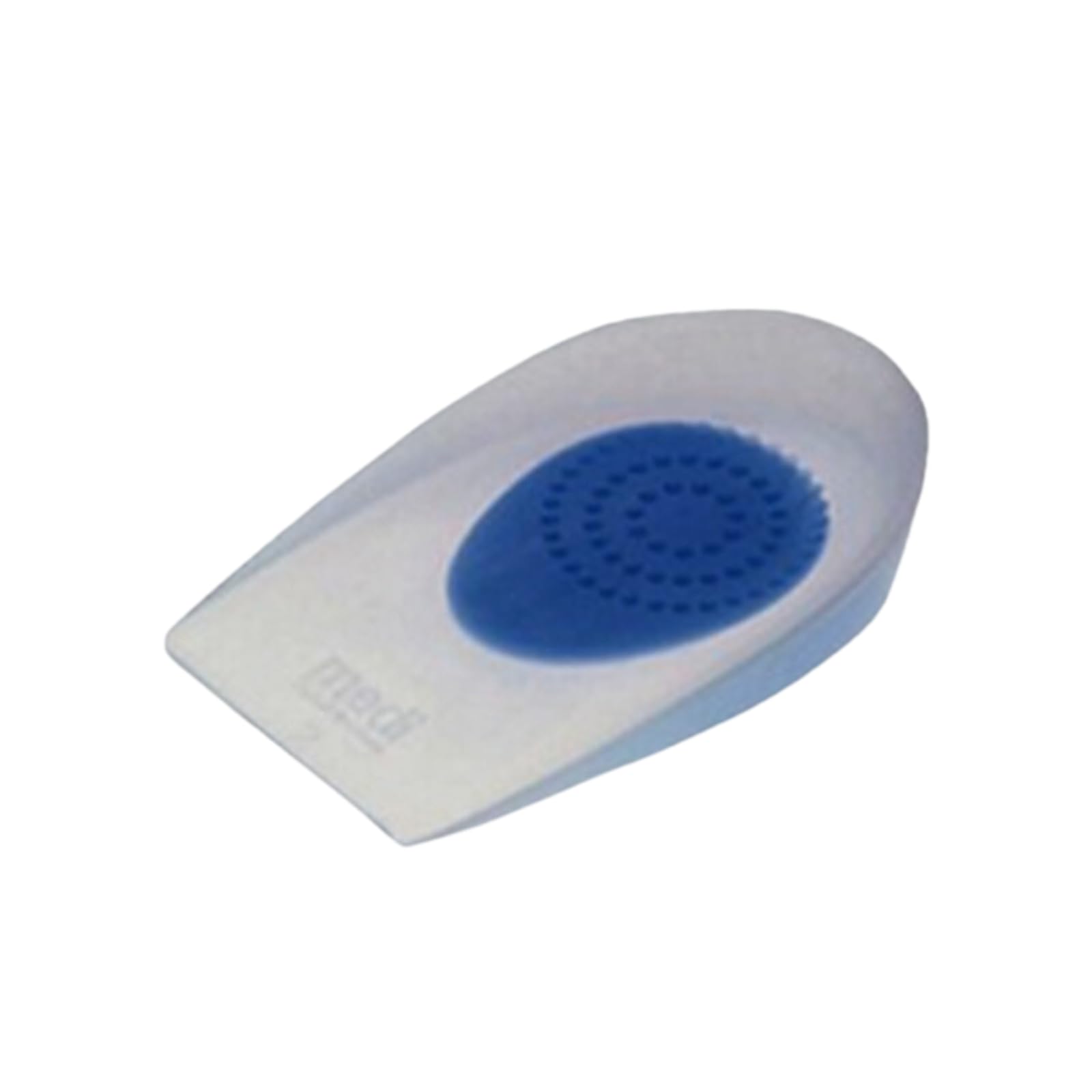 Medi protect.Heel soft - White, Size II, CCL2 | Silicone Foot Supports | Deformities of Forefoot & Toes | Pain in Foot | Achillodynia | Arthralgia | Calcaneal Spur | Comfortable Plantar Foot Support