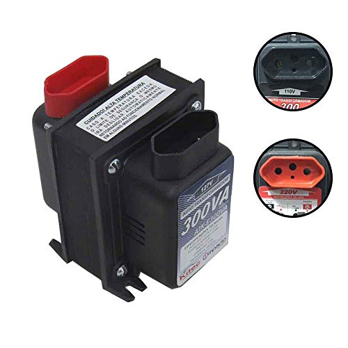 Transformador de Voltagem 300va 215w 110v para 220v e 220v para 110v
