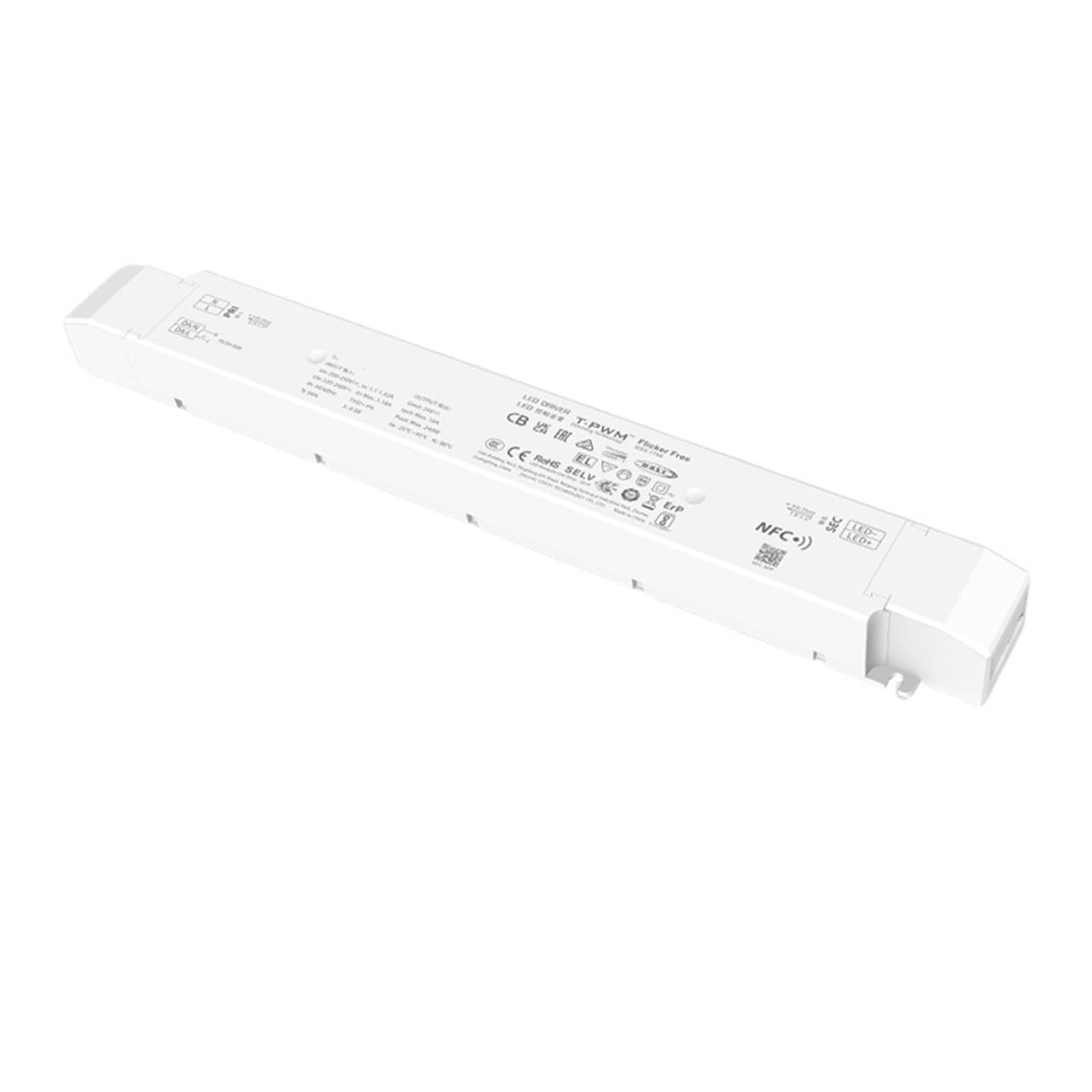 Pilote LED 240W 24V DT8 CV avec variation Dali CCT fluide et précise