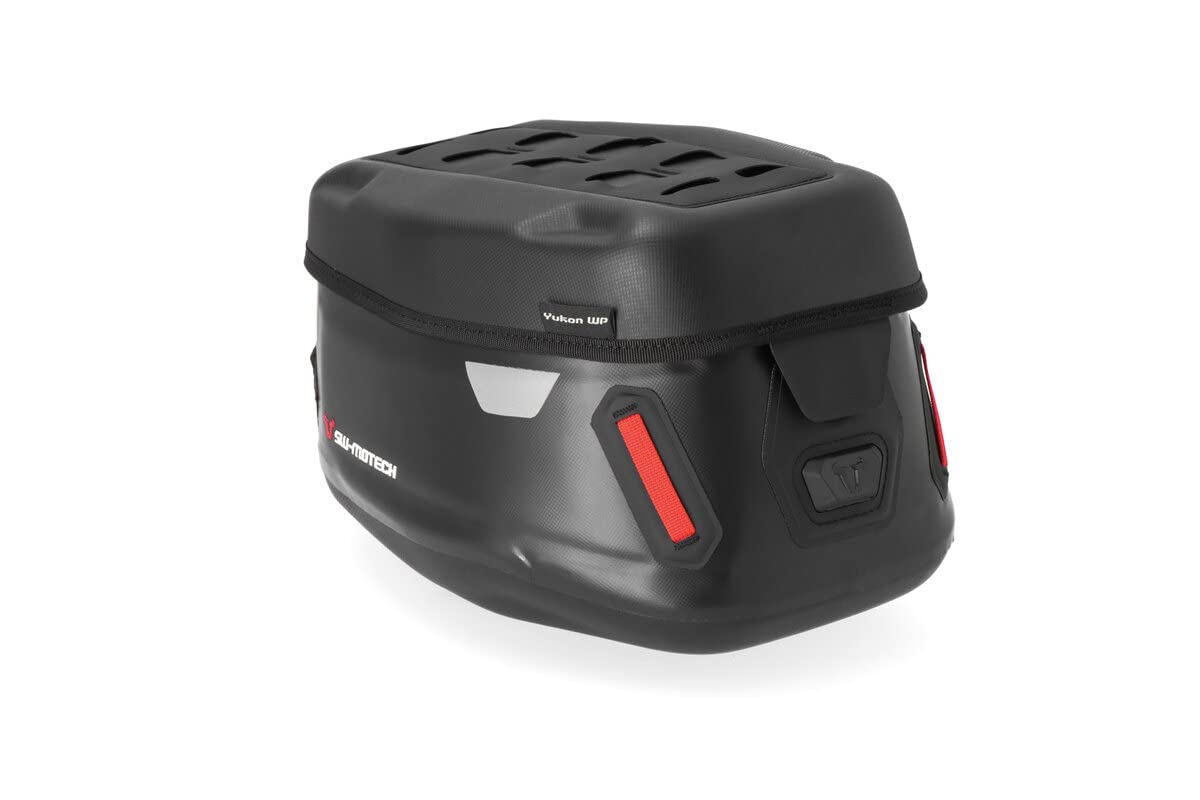 SW-Motech Sacoche de réservoir Moto Quick Lock Quick-Lock Pro Sacoche réservoir Yukon WP étanche 6 litres, Unisexe, Multipurpose, Toute l'année, Noir