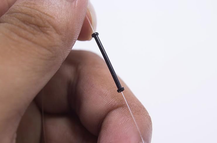 200 piezas de pasadores de conexión rápida de 15 mm para pesca miniatura 3