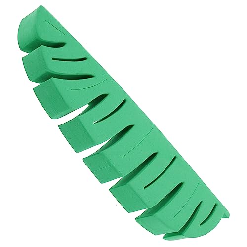 SKISUNO Support Porte Pinceaux Maquillage et Porte Brosse à Dents Adhésif Séchoir Multifonction Forme de Rangement Pratique pour Pinceaux et Brosses Design Décoratif Vert