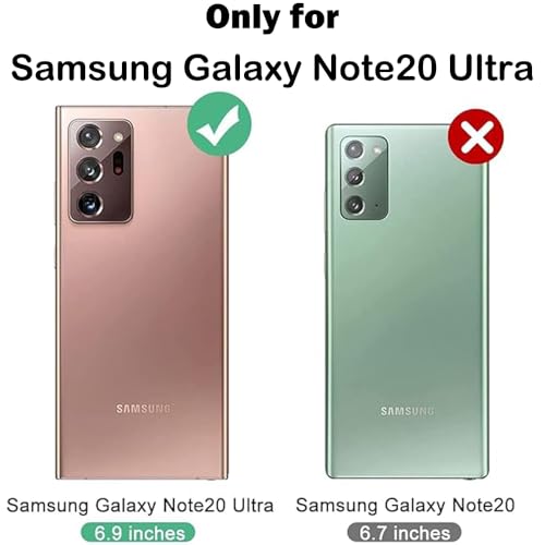 Étui portefeuille antichoc Samsung Note 20 Ultra à rabat - 2