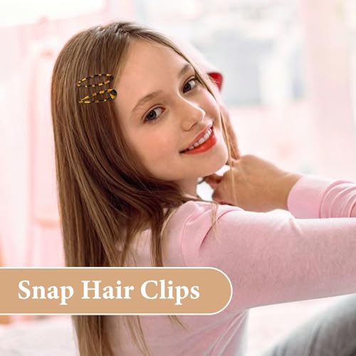 Pinzas para cabello estilo carey 20 piezas AMCAMI miniatura 6