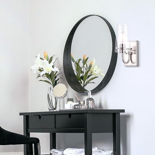 Image of Canarm Vivien Brushed Nickel One-Light Bath Vanity