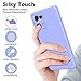 ZORSOME for Oppo Reno 7 4G Back Protective Case,Pure Color Protective Case for Oppo Reno 7 4G,【Lens Protect】,Black