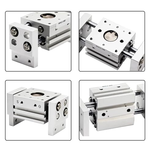 Cylindre pneumatique MHL2-16D1 double effet à pince parallèle de type T