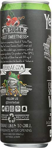 YERBAE: WATER ENHANCED SPARKLING STRAWBEBRY (12 fl oz) - 12Pack