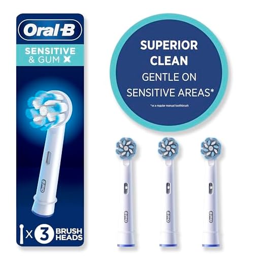 Oral-B Sensitive & Gum X X-Filament Replacement Brush Heads, 3 Count