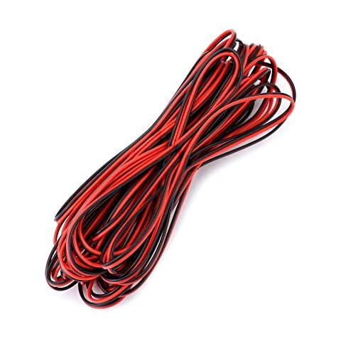 QWORK 10 Meter 22AWG Electrical Wire Cable Cover