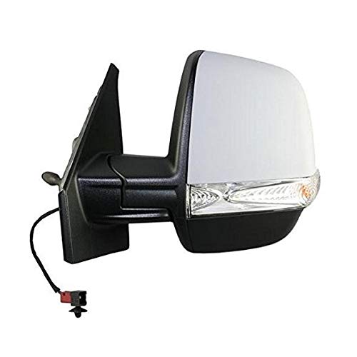 Specchietto Retrovisore Sinistro Primerizzato a Doppio Vetro Elettrico Termico