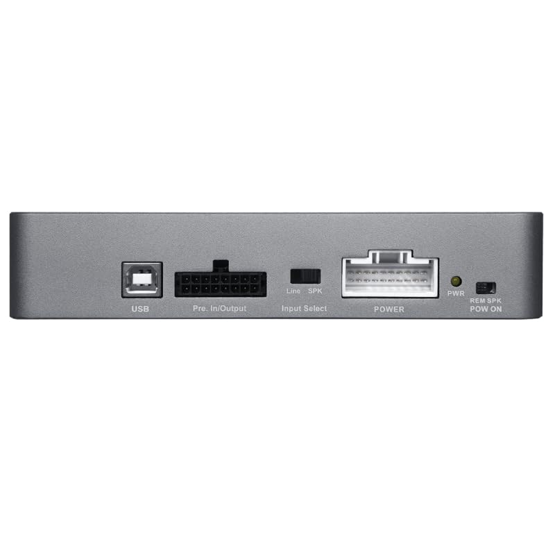 MUSWAY D1S Rear Panel Connections