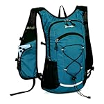 Asnewkit Mochila ultraligera, mochila impermeable ...: Mochila de gran capacidad y ultra ligera: Con un peso de solo 420 g, es un adiós al equipaje pesado y una forma ligera de viajar; hay dos grandes bolsillos principales, así como dos bolsillos laterales para asegurar una toalla con cinchas y dos bolsi...