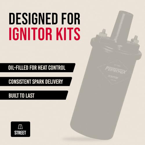 Image of PerTronix Flame-Thrower III Ignition Coil 45,000 Volt, Black, 44011