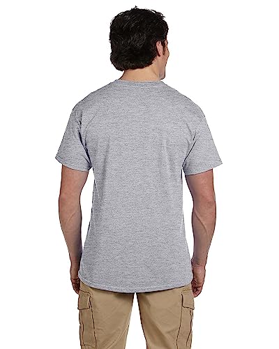 Fruit of the Loom Men's 5-Pack Crew Neck T-Shirt, White, XXX-Large3