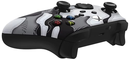 Image of Custom Controllerzz Wireless Controller for Microsoft Xbox Series X /S & Xbox One - Custom Soft Touch Feel - Custom Xbox Series X /S Controller (X /S White Camo)