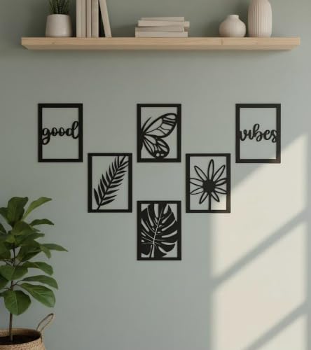 Image of Arsh Craft Wooden Wall Decor Items for Bedroom | Wall Art for Bedroom | Wall Decoration Items for Bedroom | Wall Art for Home Decoration Items for Living Room