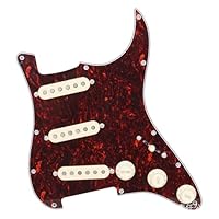 ピックガード　ピックアップ Amazon | エレキギターのピックガードピックアップ HHH 配線済み