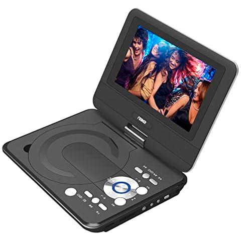 Naxa Electronics NPD-952 9-Inch TFT LCD Swivel Screen Portable DVD Player with USB/SD/MMC Inputs Cover