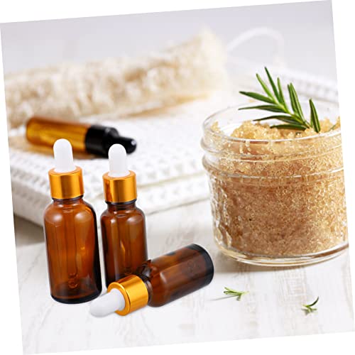 Beaupretty Frasco De Sombreamento 15 Pçs Recipiente Conta-Gotas Cosmético Frasco De Óleo Essencial F