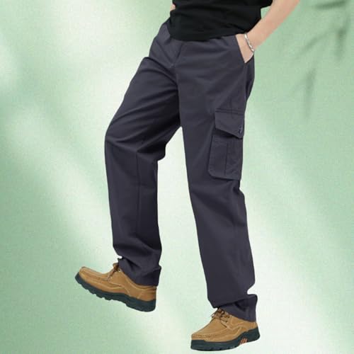 Flexrover - Ultra Comfort Flex Fit Cargo Pants, Mens Hiking Pants Lightweight Quick Dry, Breathable Pant with Pockets3