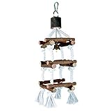 Unterhaltsam genug, um Vögel über einen langen Zeitraum beschäftigt zu halten und sie haben Spaß damit.