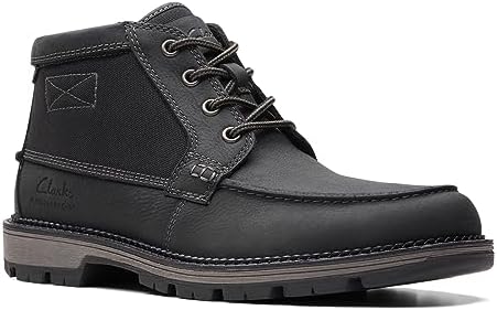 Clarks Men's Maplewalk Moc Oxford Boot, Black Combi, 7 | Image 3