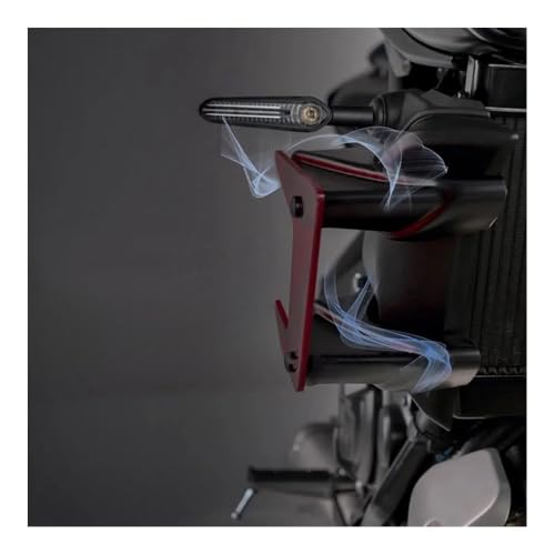Moto côté appui nu becquet fixe winglet carénage déflecteurs d'aile pour MT07