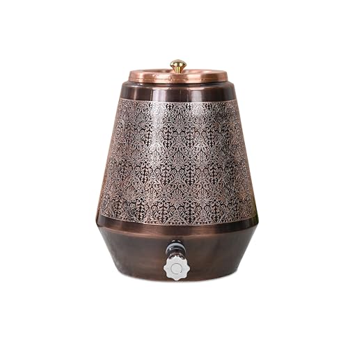 Artarium Antique Design Pure Copper Dispenser 8 Liter Pure Copper...