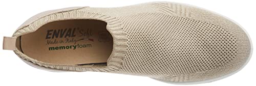 ENVAL SOFT D RD 17675, Mocassino Donna, Beige
