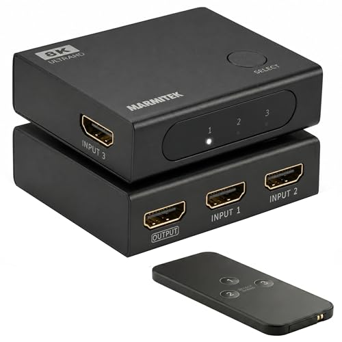Conmutador HDMI para PS5 y Xbox que soluciona la falta de puertos 8K