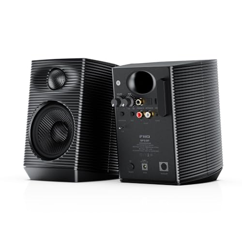 FIIO SP3 BT 【日本正規店より発送・シリアルナンバー付】フィーオ アクティブ スピーカー デスクトップ Bluetooth (ブラック)