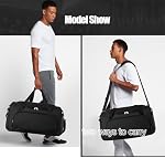55L Gym Bag for Men/Women, Large Sports Duffle Bags, Lightweight Workout Bags