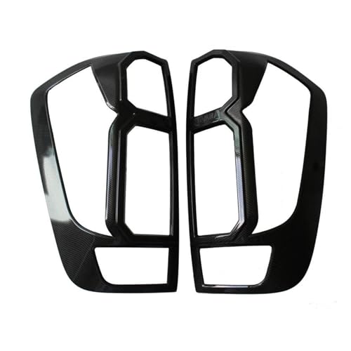Accessoires de ramassage avec couvercle de feu arrière style carbone pour 2014-2019