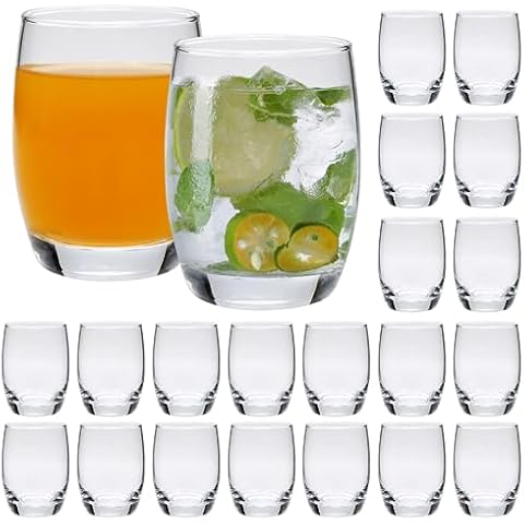 Cadamada Stemless Wine Glasses,13oz Wine Glasses for Red or White Wine, Juice, Milkshakes, Ice cream, High-end Banquet, Party, Bar, Wedding, Gift (22 pcs) Cover
