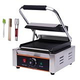 1800w Kontaktgrill, 220v Sandwich Maker mit Edelstahlausführung, Elektrischer Sandwichmaker, 50-300...