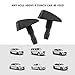 2PCS Front Windshield Washer Nozzle with Washers,Adjustable Fan Shape Spray Car Wiper Nozzle,Universal Windshield Sprayer Nozzle Fits Apertures Greater Than 8mm Wipers