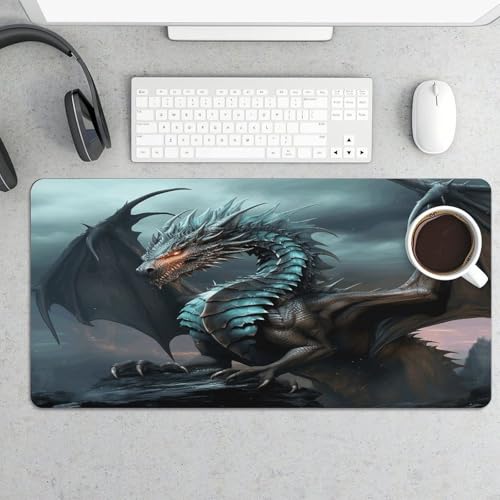 Cool Dragon Desk Pad protector para escritorio de goma miniatura 5
