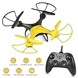 RC Drone, [2019 Upgraded] 360-Degree Flip & Rolls RC Helicopter for Kids Adults, Easy to Fly Even to Beginners with Altitude Hold, One Key Start/Land, Draw Path, 3D Flips