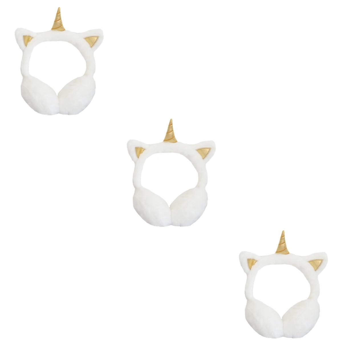 Orejeras de peluche térmicas cubiertas acolchadas para el viento 8
