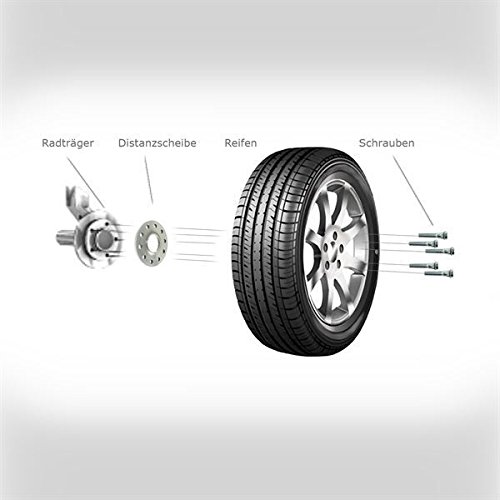 H&R Spurverbreiterung 20 Mm – Für Audi, VW, Seat, Skoda, Ford (5x112, 57,1 Mm)