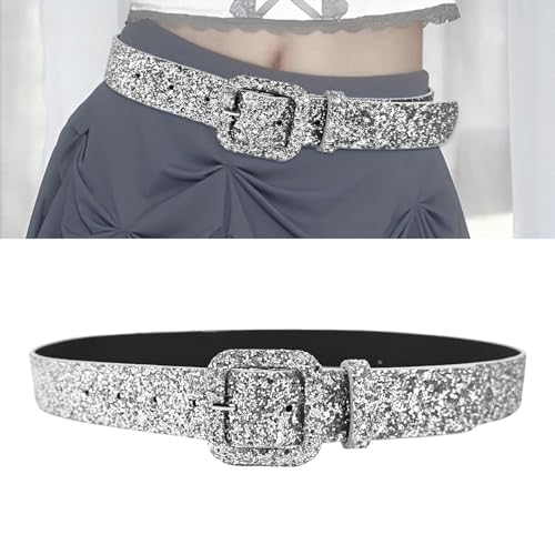 Sequins Designed Belt Decorative Waistband for Women Fashionable Waist Accessory for Parties Wear and Celebrations2