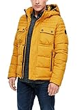 Pattentaschen auf Brusthöhe s.Oliver Herren Steppjacke mit warmer Wattierung yellow L